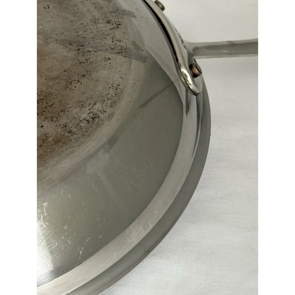 All Clad Stainless Steel Frying Pan Skillet 12